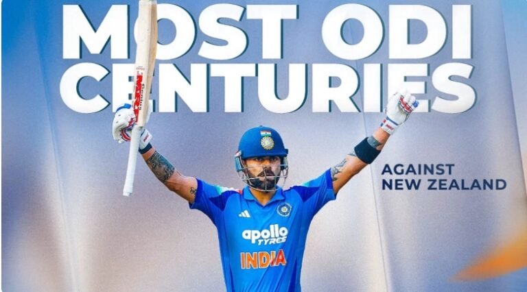 IND vs NZ: ವಾರಿಯರ್ ವಿರಾಟ್; ವಿಶ್ವ ದಾಖಲೆಯ ಶತಕ ಸಿಡಿಸಿದ ಕೊಹ್ಲಿ